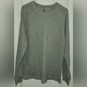 MENS THERMAL GREY WITH BLACK &WHITE SPECKLES LIFY SIZE LARGE